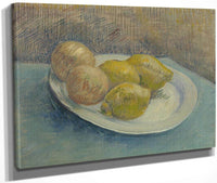 Dish With Citrus Fruit By Vincent Van Gogh Fine Art Print