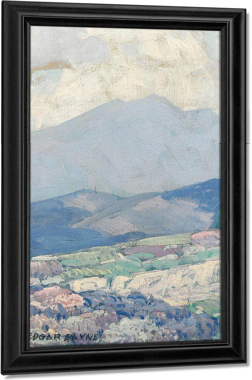 Distant Mountains By Edgar Payne Fine Art Print