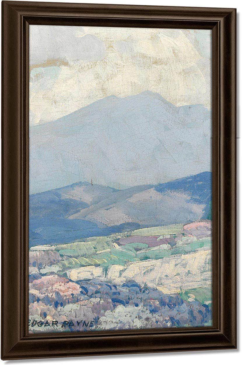Distant Mountains By Edgar Payne Fine Art Print