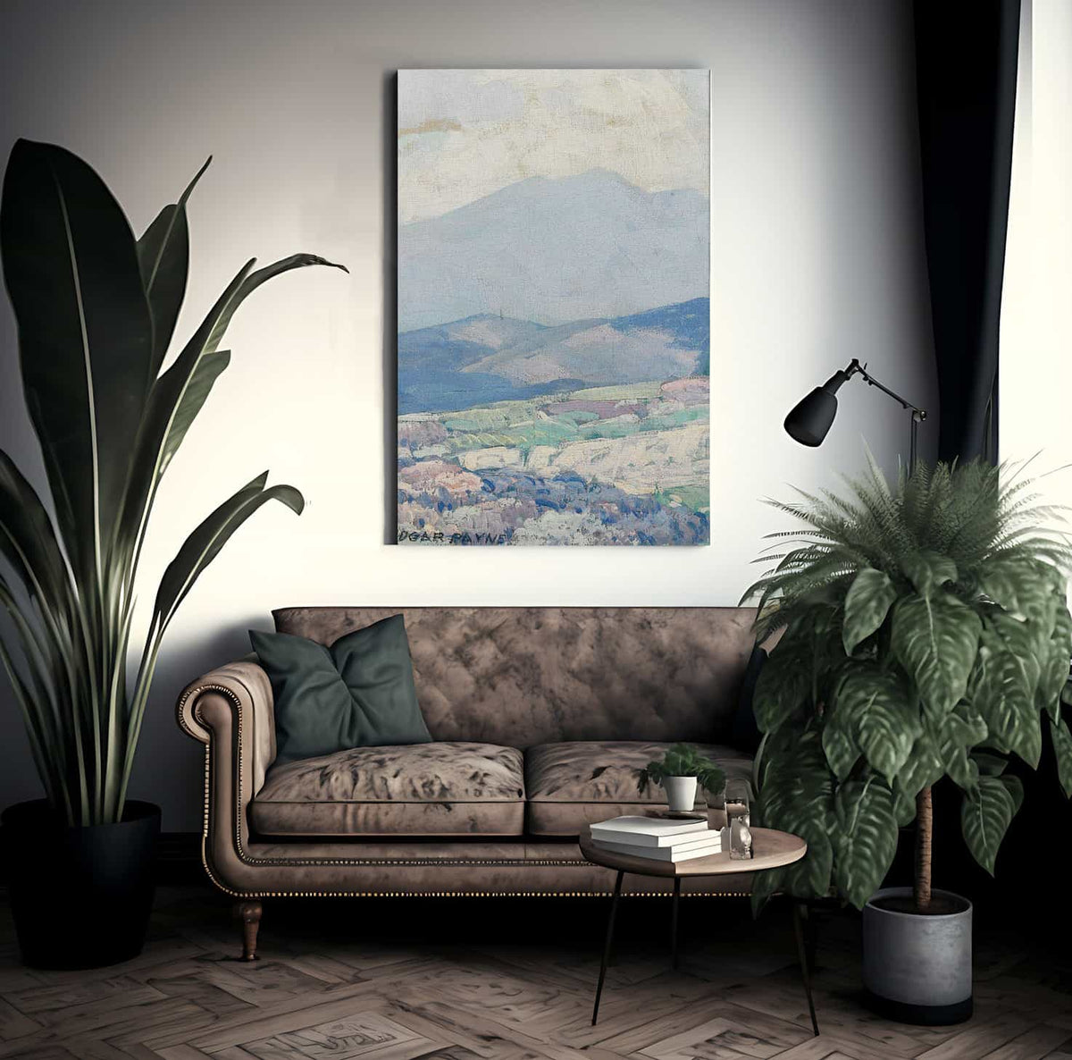 Distant Mountains By Edgar Payne Fine Art Print