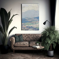 Distant Mountains By Edgar Payne Fine Art Print
