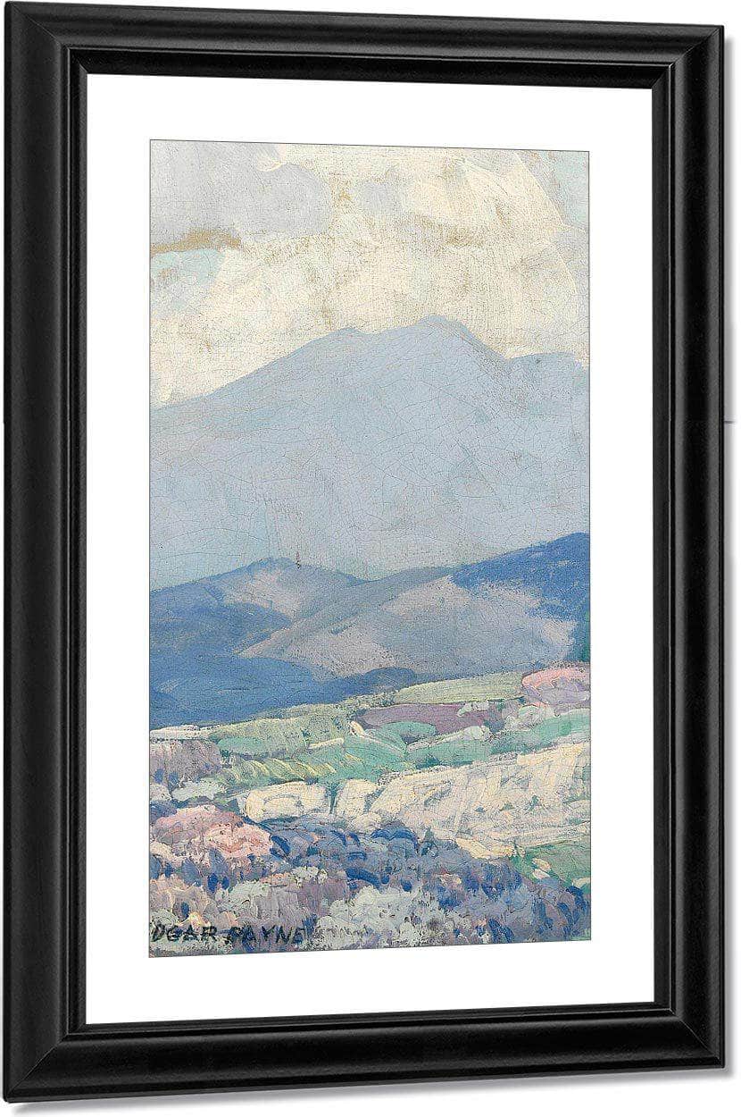 Distant Mountains By Edgar Payne Fine Art Print