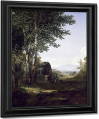 Distant View Of The Mansfield Mountain, Vermont By John Frederick Kensett Fine Art Print