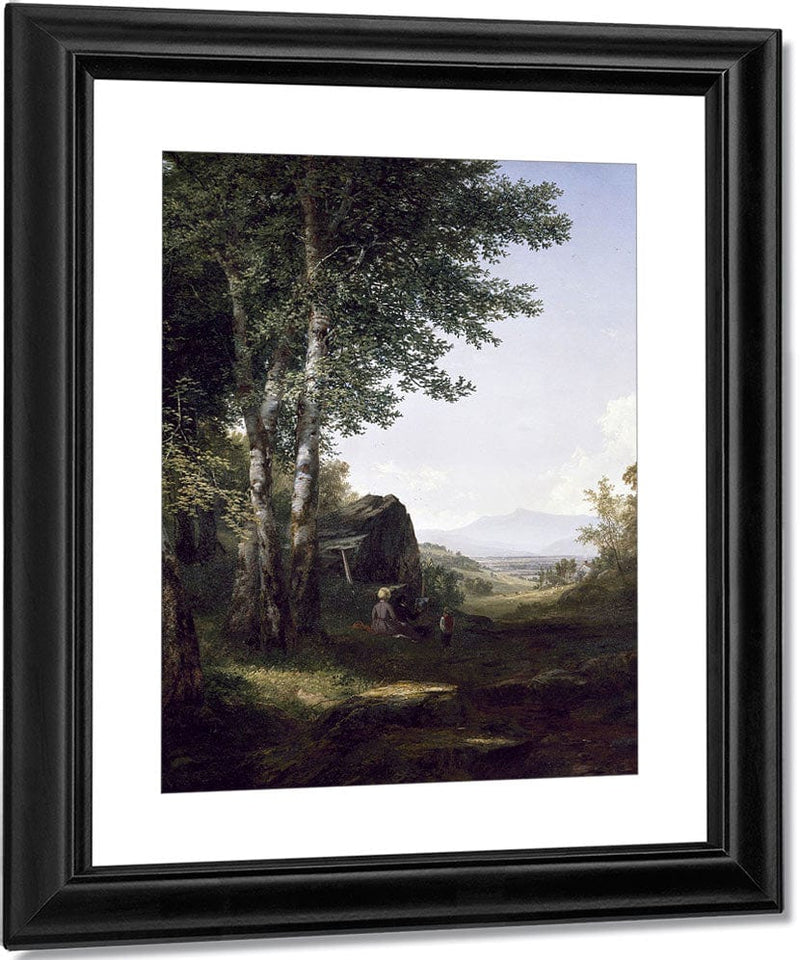 Distant View Of The Mansfield Mountain, Vermont By John Frederick Kensett Fine Art Print