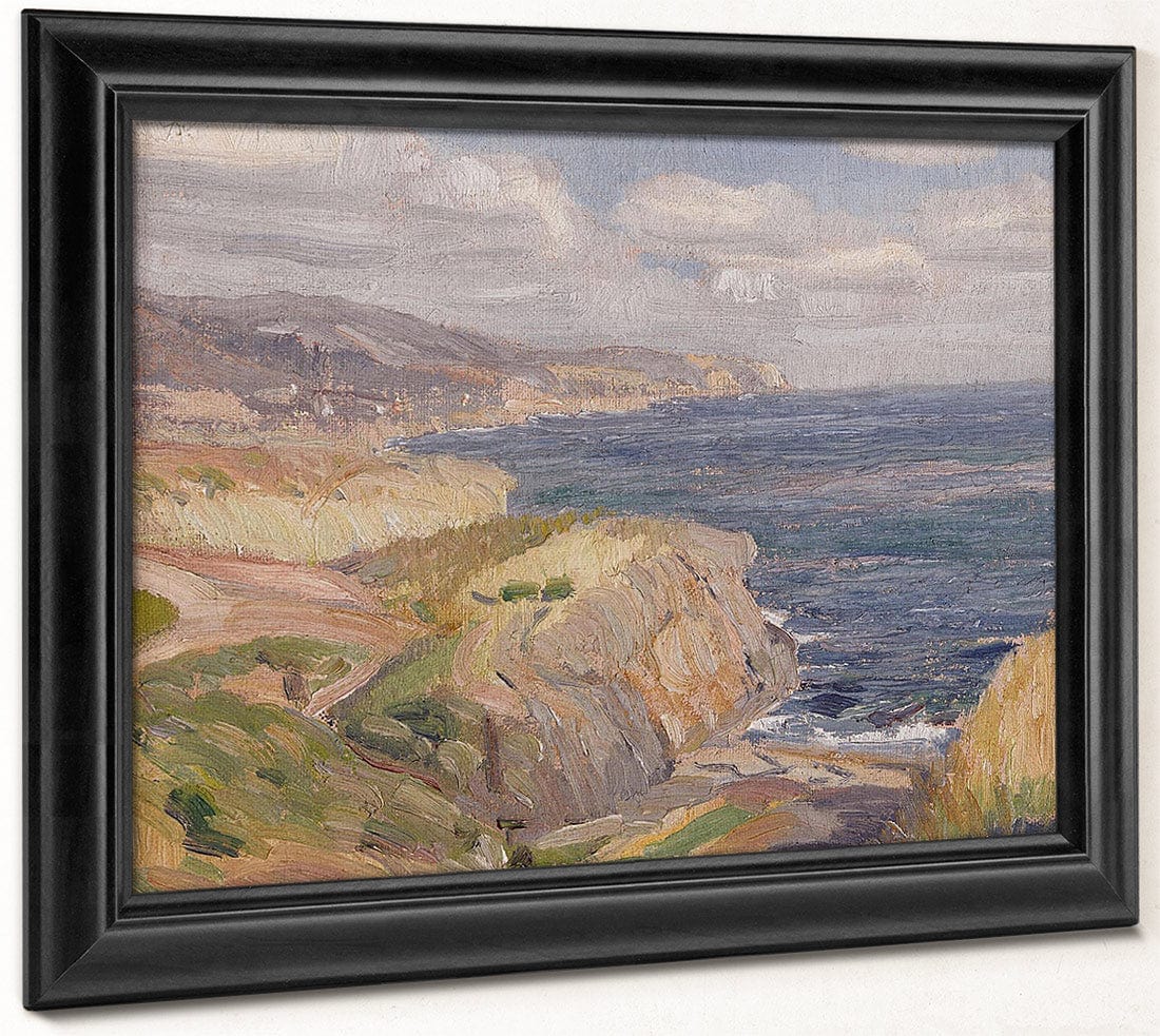 Diver's Cove, Laguna By Joseph Kleitsch Fine Art Print