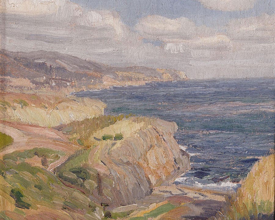 Diver's Cove, Laguna By Joseph Kleitsch Fine Art Print