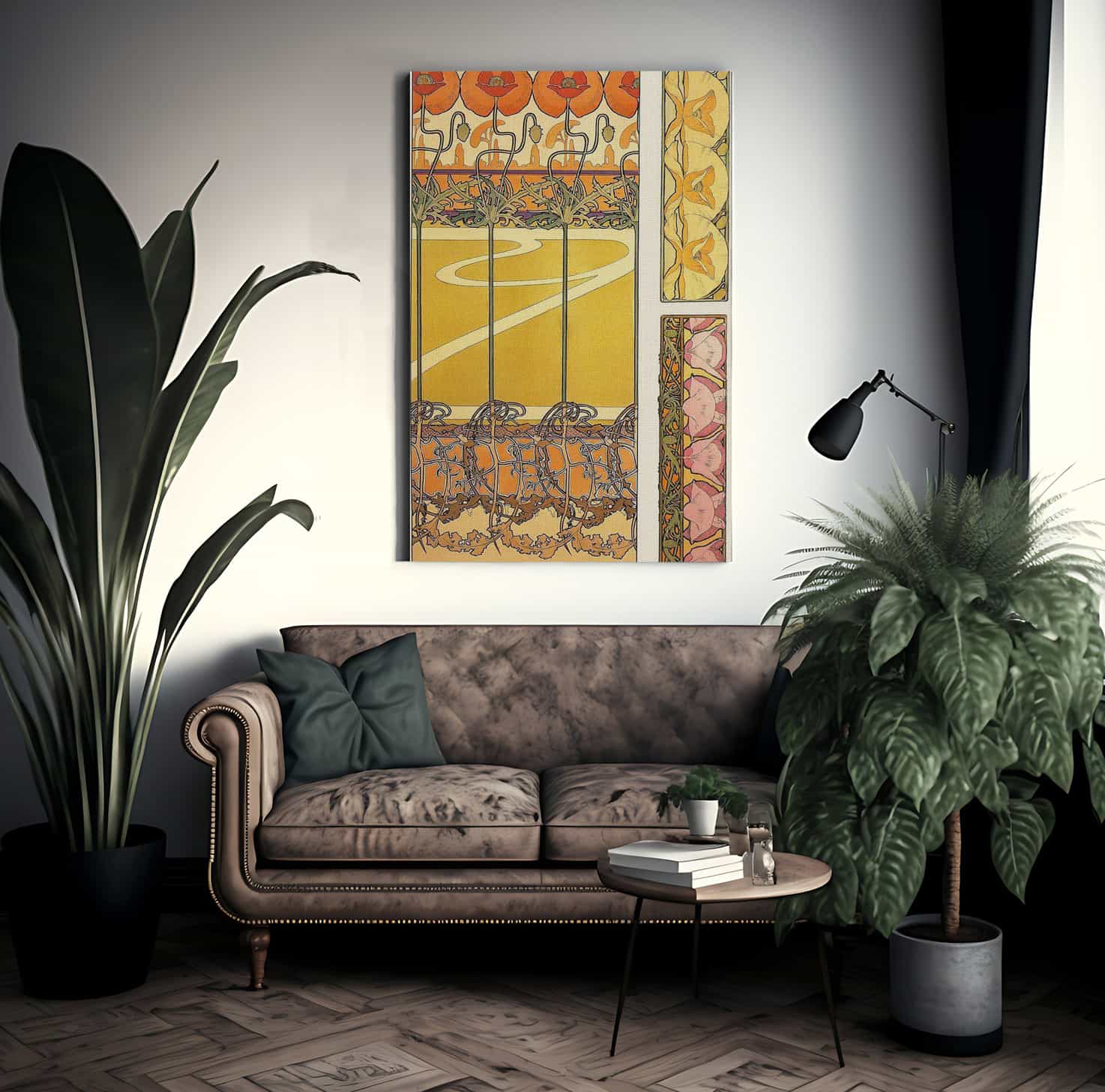 Documents Decoratifs By Alphonse Mucha Fine Art Print