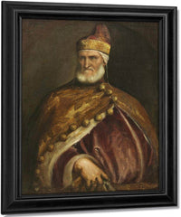 Doge Andrea Gritti By Titian Fine Art Print