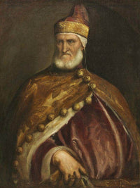 Doge Andrea Gritti By Titian Fine Art Print