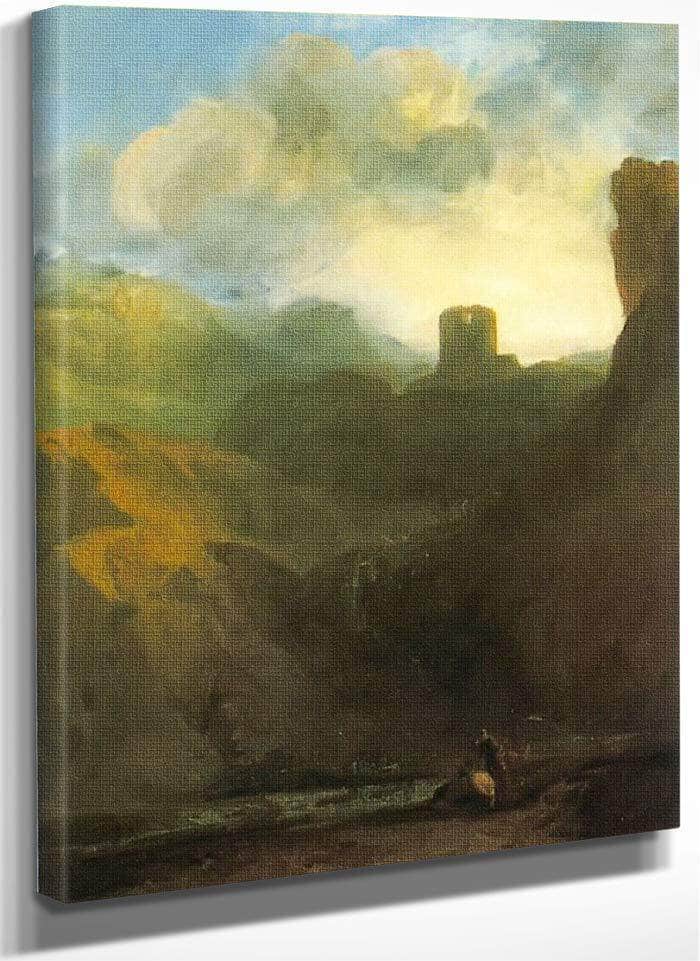 Dolbadern Castle By Jwm Turner Fine Art Print