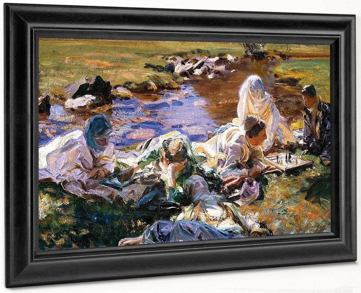 Dolce Far Niente (It Is Sweet Doing Nothing) By John Singer Sargent Fine Art Print