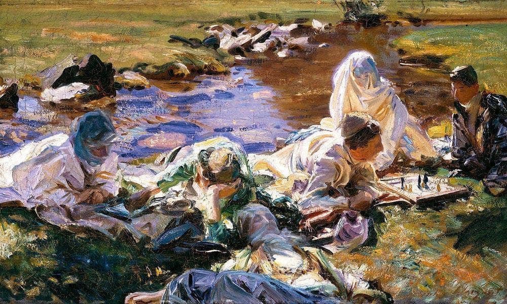 Dolce Far Niente (It Is Sweet Doing Nothing) By John Singer Sargent Fine Art Print