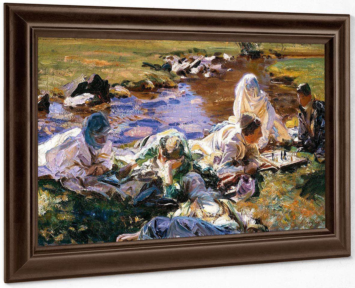 Dolce Far Niente (It Is Sweet Doing Nothing) By John Singer Sargent Fine Art Print