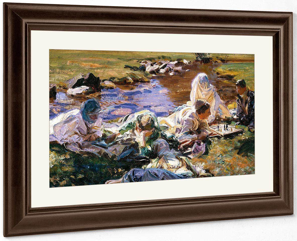 Dolce Far Niente (It Is Sweet Doing Nothing) By John Singer Sargent Fine Art Print