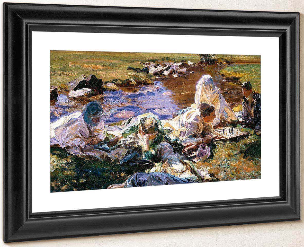 Dolce Far Niente (It Is Sweet Doing Nothing) By John Singer Sargent Fine Art Print