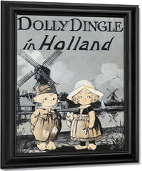 Dolly Dingle In Holland By Grace G Drayton Fine Art Print