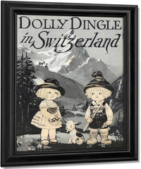 Dolly Dingle In Switzerland By Grace G Drayton Fine Art Print