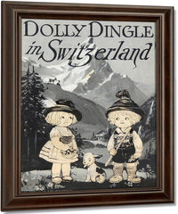 Dolly Dingle In Switzerland By Grace G Drayton Fine Art Print