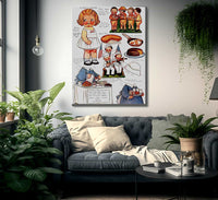 Dolly Dingle Paperdoll 10 By Grace G Drayton Fine Art Print