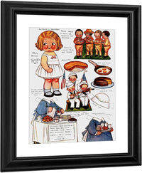 Dolly Dingle Paperdoll 10 By Grace G Drayton Fine Art Print