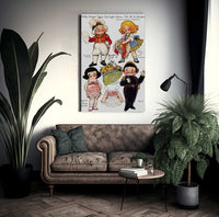 Dolly Dingle Paperdoll 13 By Grace G Drayton Fine Art Print