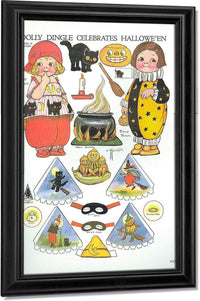 Dolly Dingle Paperdoll 19 By Grace G Drayton Fine Art Print