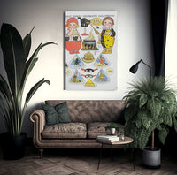 Dolly Dingle Paperdoll 19 By Grace G Drayton Fine Art Print