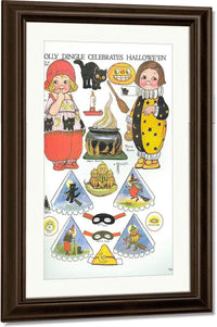 Dolly Dingle Paperdoll 19 By Grace G Drayton Fine Art Print