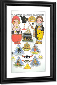 Dolly Dingle Paperdoll 19 By Grace G Drayton Fine Art Print