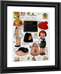 Dolly Dingle Paperdoll 2 By Grace G Drayton Fine Art Print