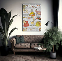 Dolly Dingle Paperdoll 3 By Grace G Drayton Fine Art Print