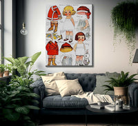 Dolly Dingle Paperdoll 4 By Grace G Drayton Fine Art Print