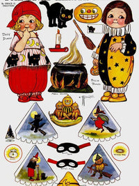 Dolly Dingle Paperdoll 5 By Grace G Drayton Fine Art Print