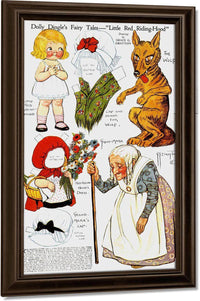 Dolly Dingle Paperdoll 8 By Grace G Drayton Fine Art Print