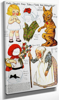 Dolly Dingle Paperdoll 8 By Grace G Drayton Fine Art Print