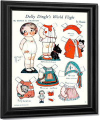 Dollydingle0 10 By Grace G Drayton Fine Art Print