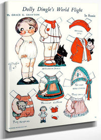 Dollydingle0 10 By Grace G Drayton Fine Art Print