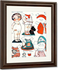 Dollydingle0 10 By Grace G Drayton Fine Art Print