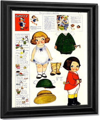 Dollydingle0 2 By Grace G Drayton Fine Art Print