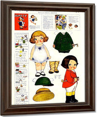 Dollydingle0 2 By Grace G Drayton Fine Art Print