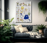 Dollydingle0 5 By Grace G Drayton Fine Art Print