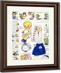 Dollydingle0 5 By Grace G Drayton Fine Art Print