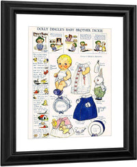 Dollydingle0 5 By Grace G Drayton Fine Art Print