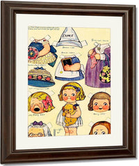 Dollydingle0 6 By Grace G Drayton Fine Art Print