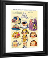 Dollydingle0 6 By Grace G Drayton Fine Art Print