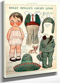 Dollydingle0 7 By Grace G Drayton Fine Art Print