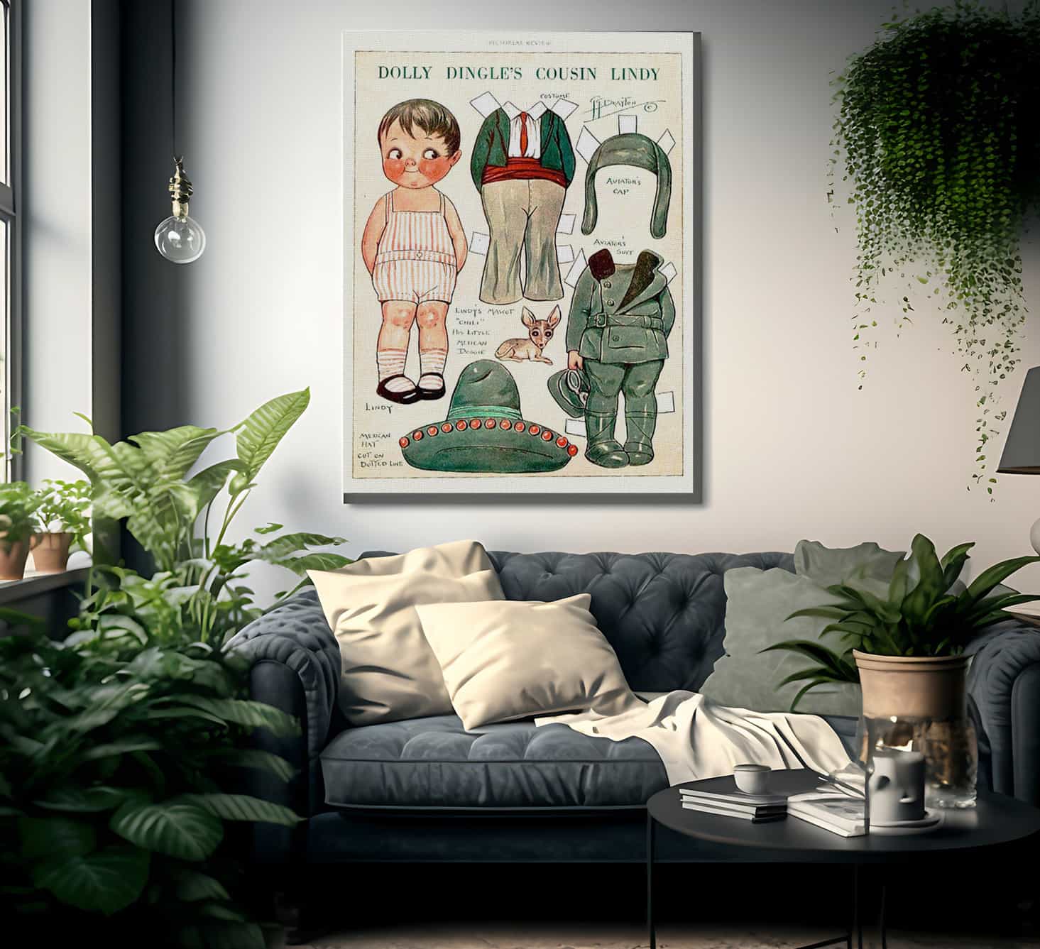 Dollydingle0 7 By Grace G Drayton Fine Art Print