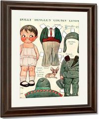 Dollydingle0 7 By Grace G Drayton Fine Art Print