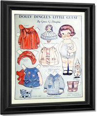 Dollydingle0 8 By Grace G Drayton Fine Art Print