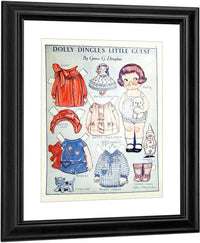 Dollydingle0 8 By Grace G Drayton Fine Art Print